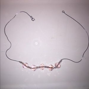 Pink Crystal Necklace